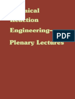 Chemical Reaction Engineering—Plenary Lectures