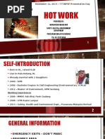 Hot Work Safety Training Overview | PDF | Welding | Construction