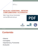 10 Clase Medicina Tradicional, Complementaria y Alternativa