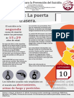 Cartel Prevención Del Suicidio