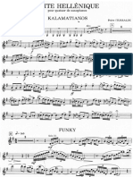 Pedro Iturralde - Suite Helenica (Saxophone Quartet) Correct