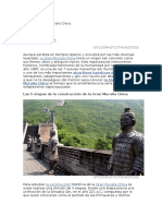 La Historia de La Muralla China