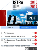3 - Renstra KESDM Bidang Energi 2015-2019