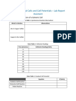 Electrochemical Cells and Cell Potentials - RPT PDF