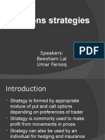 Options Strategies: Speakers: Beesham Lal Umar Farooq