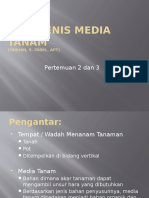 Jenis Media Tanam