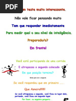 teste de inteligencia