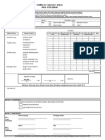 Evaluasi Masa Percobaan Kosong