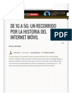 La Historia Del Internet Móvil • ENTER