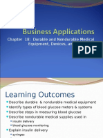 Chapter 18: Durable and Nondurable Medical Equipment, Devices, and Supplies