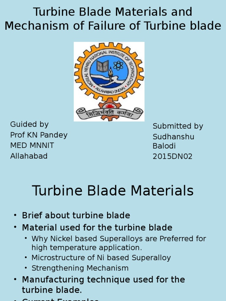 Creep Failure in Turbine Blades | PDF | Creep (Deformation) | Fracture