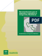 Recomendaciones para El Diagnóstico y Tratamiento en Cirugia Oral y Maxilofacial PDF