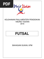 B. Peraturan Futsal Kej Piala Menteri Pendidikan 1murid 1sukan PDF