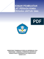 Cara Membuat Alat Peraga Kimia Sederhana