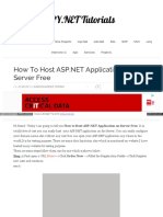 WWW Msdotnet Co in 2013 05 How To Host Aspnet Application On