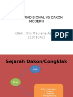 Dakon Tradisional Vs Dakon Modern