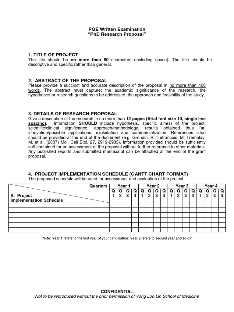 Writing a PQE PhD Proposal Guide | PDF | Art