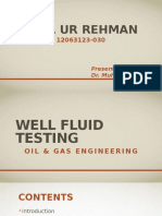 Importance of Well Fluid Testing