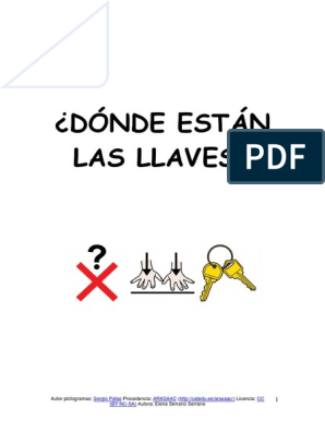 Donde Estan Las Llaves PDF