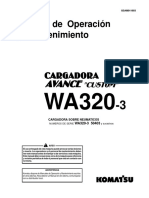 Manual de Operación y Mantención WA 320 - 3 PDF