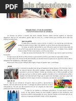 materiais riscadores