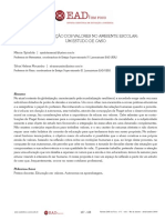 Construção de Valores No Ambiente Escolar