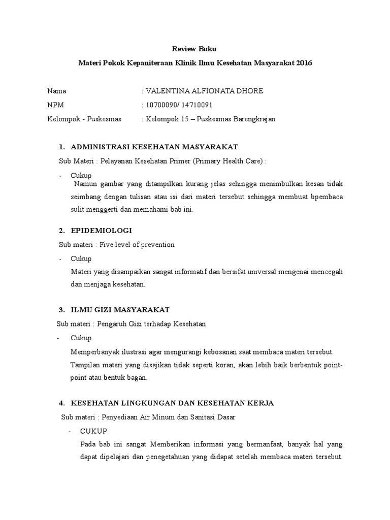 Tugas Review Buku Venny