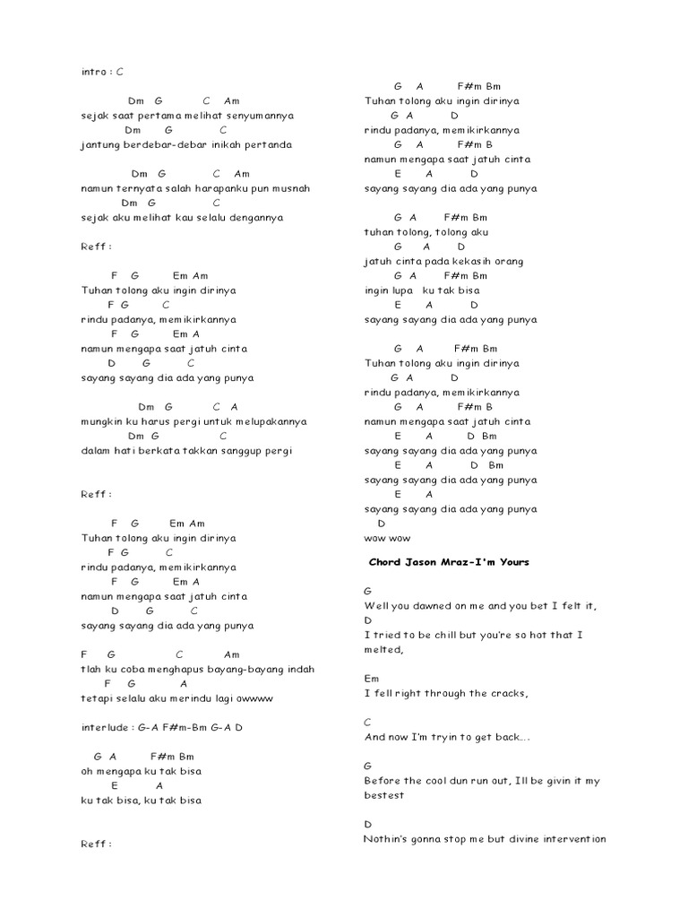 Chord Gitar Baru Pdf
