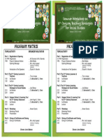 Program Matrix Program Matrix: Topic/Activity Speaker/Facilitator Topic/Activity Speaker/Facilitator