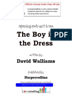The Boy in The Dress by David Walliams