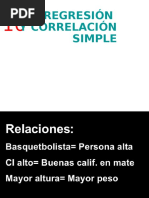 Regresion y Correlacion