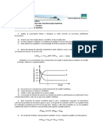 Guia de Estudo - Equilíbrio Químico