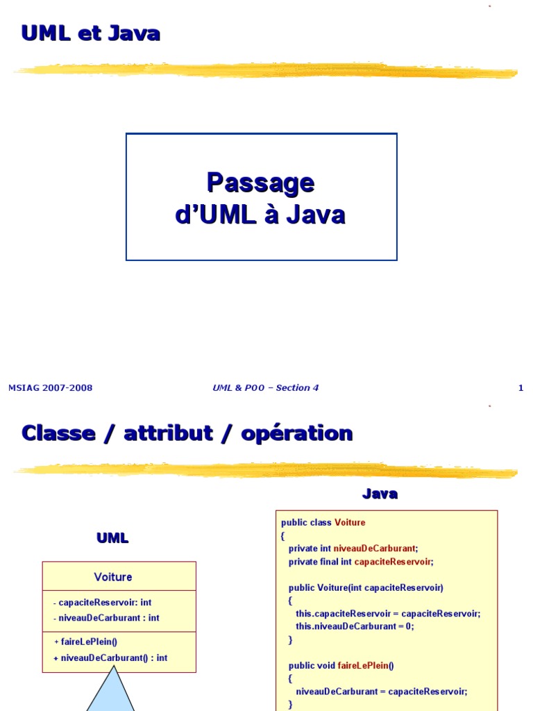UML et POO : Concepts et Implémentations | PDF | Modélisation | Modèles ...