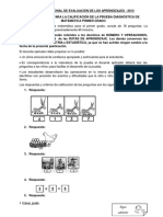 Prueba Diagnostica Mate 1c2ba Sireva 2013 Publicacic3b3n PDF