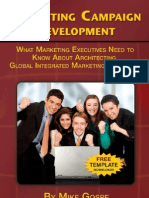 Marketing Campaign Development