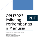 (RI) QPU3023 - Psikologi Perkembangan Manusia