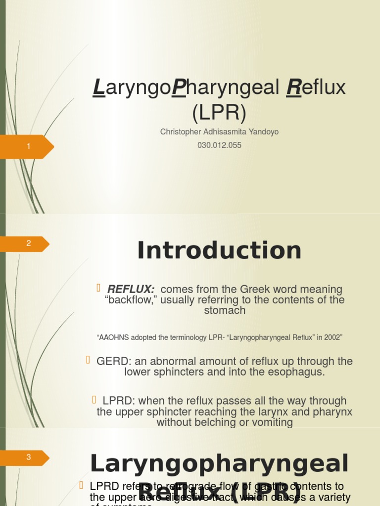 LPR | Gastroesophageal Reflux Disease | Esophagus