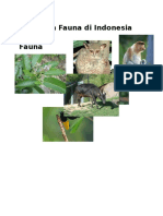 Flora Dan Fauna Di Indonesia