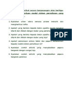 Soalan Berpandukan Model Sistem Pernafasan