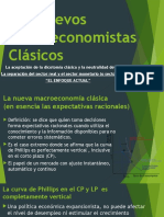 Los Nuevos Macroeconomistas Clásicos