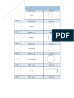 Calculo de Area y Perimetro de Figuras Geometricas Planas