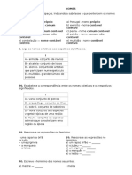 Tipos de nomes e suas subclasses