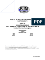 Manual IOM Serie KB BJM