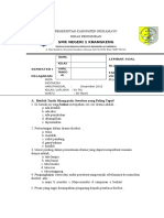 Soal Bahasa Indo Kls Xi, Uas I 2015-Isti