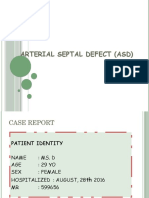 ARTERIAL SEPTAL DEFECT (ASD) CASE REPORT