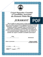 Juramant Ceccar Forma Finala 2011 PDF