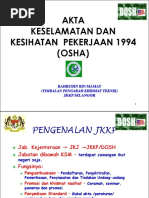 Akta Keselamatan Kesihatan Pekerjaan 1994