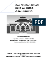 Proposal Masjid Al-Huda Desa Hurung 2015
