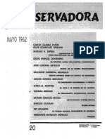 Revista Conservadora No. 20 May. 1962