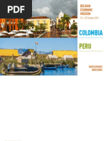 Belgian Economic Mission To Colombia and Peru 2014 Participants Brochure 0